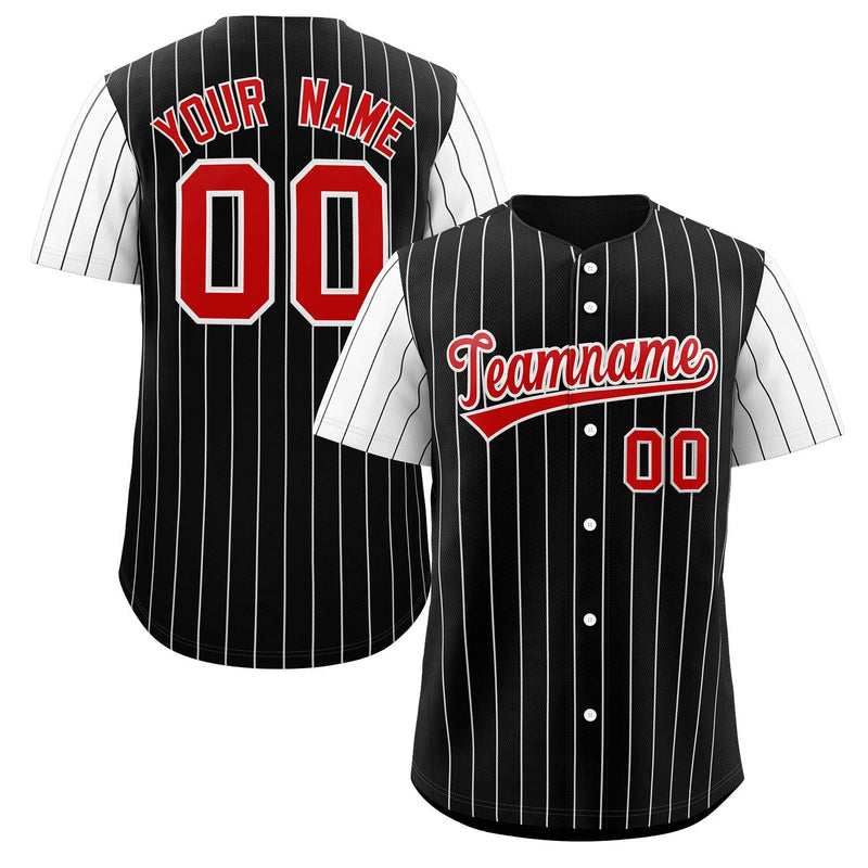 Custom Stripe Fashion Baseball Jersey Button Design Outdoor Shirt