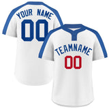 Custom Two-Button Baseball Jersey Classic Style Design Baseball Shirt Sports Uniform
