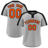 Custom Two-Button Baseball Jersey Classic Style Design Baseball Shirt Sports Uniform