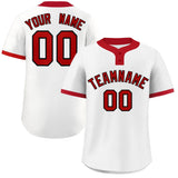 Custom Two-Button Baseball Jersey Classic Style  Sport Traning Shirt