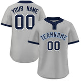 Custom Two-Button Baseball Jersey Classic Style Team Shirts For Adults