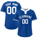 Custom Two-Button Baseball Jersey Classic Style Team Shirts For Adults