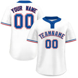 Custom Two-Button Baseball Jersey Classic Style Team Shirts For Adults
