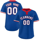 Custom Two-Button Baseball Jersey Classic Style Team Shirts For Adults