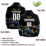 Custom Graffiti Pattern Hoodie Pullover Sweatshirt for Men/Youth