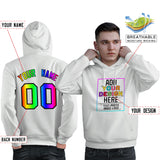 Custom Pullover Sports Fashion Hoodie Embroideried Your Team Logo And Number Adult Youth