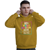 Custom Unisex Pullover Sports Hoodie Radient Fashion Sweatshirt Ultimate Comfortsoft