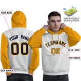 Custom Personalized Long-Sleeve Workout Pullover Raglan Sleeves Fashion Hoodie For All Ages Man