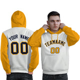 Custom Personalized Long-Sleeve Workout Pullover Raglan Sleeves Fashion Hoodie For All Ages Man