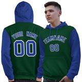 Custom Personalized Long-Sleeve Workout Pullover Raglan Sleeves Fashion Hoodie For All Ages Man