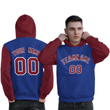 Custom Personalized Long-Sleeve Workout Pullover Raglan Sleeves Fashion Hoodie For All Ages Man