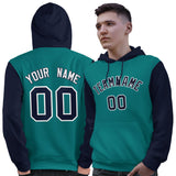 Custom Personalized Long-Sleeve Workout Pullover Raglan Sleeves Fashion Hoodie For All Ages Man