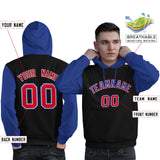 Custom Personalized Long-Sleeve Workout Pullover Raglan Sleeves Fashion Hoodie For All Ages Man