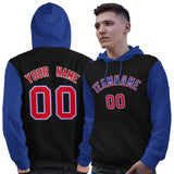 Custom Personalized Long-Sleeve Workout Pullover Raglan Sleeves Fashion Hoodie For All Ages Man