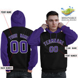 Custom Traditional All-Ages Sport Pullover Raglan Sleeves Hoodie For Man Embroideried Your Team Logo
