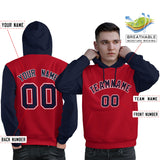 Custom Personalized Long-Sleeve Workout Pullover Raglan Sleeves Fashion Hoodie For All Ages Man