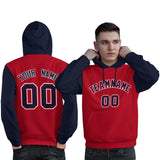 Custom Personalized Long-Sleeve Workout Pullover Raglan Sleeves Fashion Hoodie For All Ages Man