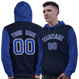 Custom Made to Order Long-Sleeve Pullover Hoodie Raglan Sleeves For Man Embroideried Your Team Logo and Number