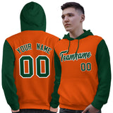 Custom For Man's Pullover Hoodie Raglan Sleeves Sports Hoodie Embroideried Your Team Logo