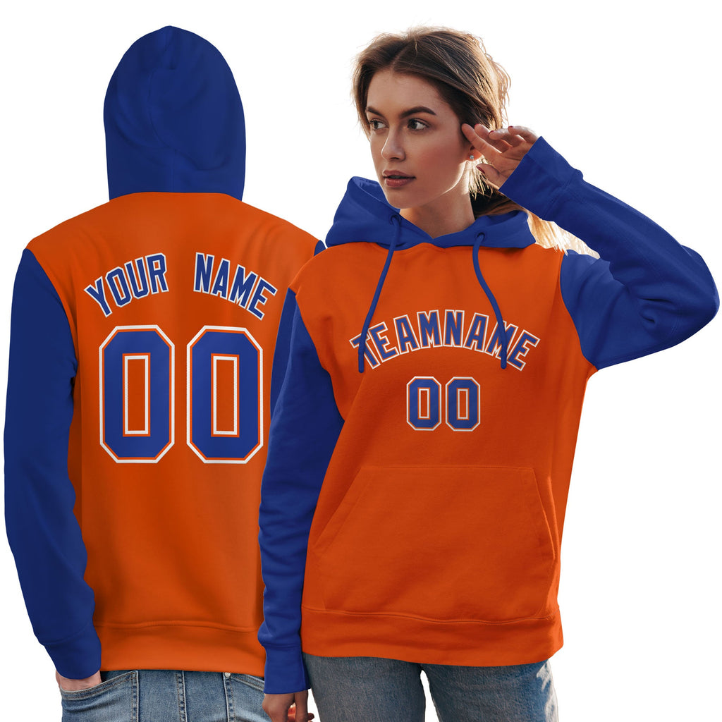 Custom Traditional All-Ages Sport Pullover Raglan Sleeves Hoodie For Women Embroideried Your Team Logo