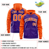 Custom Your Logo Workwear Full-Zip Raglan Sleeves Hoodie for Outdoor Team Work Uniform Unisex
