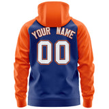 Custom Full-Zip Raglan Sleeves hoodie For Man Personalized Sweatshirt Stitched Name Number