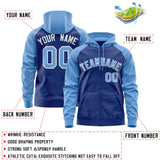 Custom Individualized Full-Zip Raglan Sleeves Fashion Sport Hoodie Define Your Look For All Ages