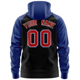 Custom Personalized Long-Sleeve Zippered Workout Full-Zip Raglan Sleeves Hoodie For All Ages