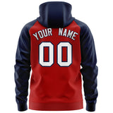 Custom Individualized Full-Zip Raglan Sleeves Fashion Sport Hoodie Define Your Look For All Ages