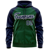 Custom Full-Zip Raglan Sleeves For Man Personalized Sweatshirt Embroideried Your Team Logo