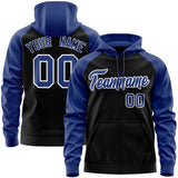 Custom Cotton Full-Zip Raglan Sleeves Hoodie Unisex Personalized Stitched Text Logo And Number