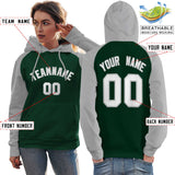 Custom Women's Individualized Pullover Raglan Sleeves Fashion Hoodie Sportswear Sports Wearshirt Stitched Name Number