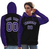 Custom Individualized Pullover Raglan Sleeves Fashion Hoodie Sportswear For Women Fashion Wearshirt Stitched Name Number