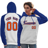 Custom Women's Traditional All Ages Sport Pullover Raglan Sleeves Hoodie Stitched Name Number Fashion Sweatshirt