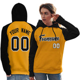 Custom Women's Traditional All Ages Sport Pullover Raglan Sleeves Hoodie Stitched Name Number Fashion Sweatshirt