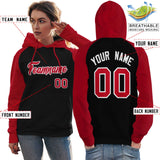 Custom Women's Traditional All Ages Sport Pullover Raglan Sleeves Hoodie Embroideried Your Team Logo Sweatshirt