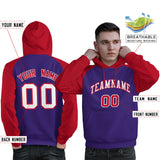 Custom Man's Pullover Hoodie Raglan Sleeves Embroideried Your Team Logo Personalized Fashion Sportswear
