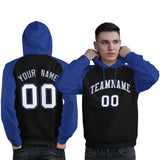 Custom Stitched Your Team Logo and Number Raglan Sleeves Sports Pullover Sweatshirt Hoodie For Man