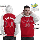 Custom Man's Individualized Pullover Raglan Sleeves Fashion Hoodie Sportswear Sports Wearshirt Stitched Name Number
