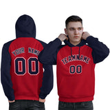 Custom For Man Individualized Pullover Raglan Sleeves Fashion Hoodie Sportswear Sports Wearshirt Stitched Team Name Number Logo