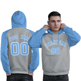 Custom Personalized Pullover Raglan Sleeves Fashion Hoodie Sportswear For Man Fashion Wearshirt Stitched Name Number