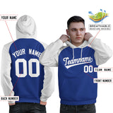 Custom Traditional All Ages Sport Pullover Raglan Sleeves Hoodie For Man Stitched Name Number Fashion Sweatshirt