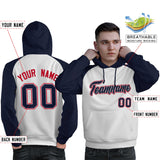 Custom Man's Traditional All Ages Sport Pullover Raglan Sleeves Hoodie Embroideried Your Team Logo Sweatshirt