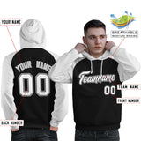 Custom Unique Raglan Sleeves Pullover Hoodie Sportswear For Man Embroideried Your Team Logo and Number Sportswear