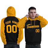 Custom Man's Traditional All Ages Sport Pullover Raglan Sleeves Hoodie Stitched Name Number Fashion Sweatshirt