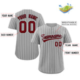 Custom Stripe Fashion Baseball Jersey Design Your Own Athletic Baseball Shirt