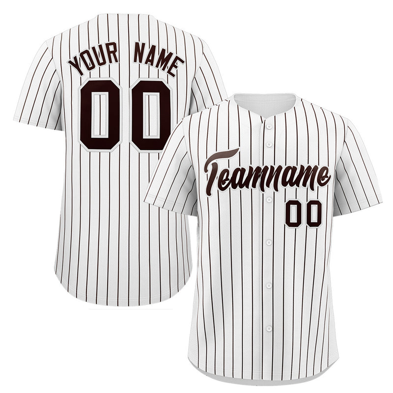 Custom Stripe Fashion Baseball Jersey Printed Personalized Sportswear