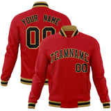 Custom Classic Style Jacket Personalized Letter Number Bomber Men Coats