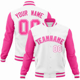 Custom Curved Raglan Sleeves Varsity Letterman Jacket For Baseball Coat