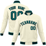 Custom Classic Style Jacket Varsity Letterman Curved Casual Sport Jackets
